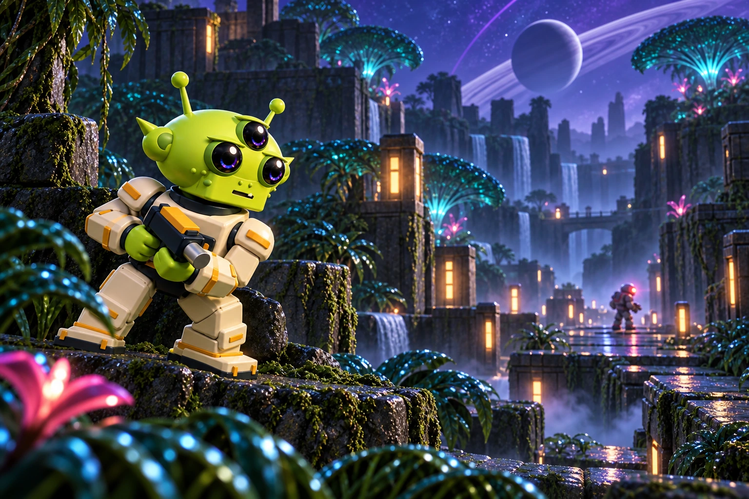 Ziglou spots an opponent beyond normal range with his Third Eye. Obstacles still block sight.